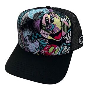 NWT Neff x Disney Mickey Mouse Mesh Snapback Hat